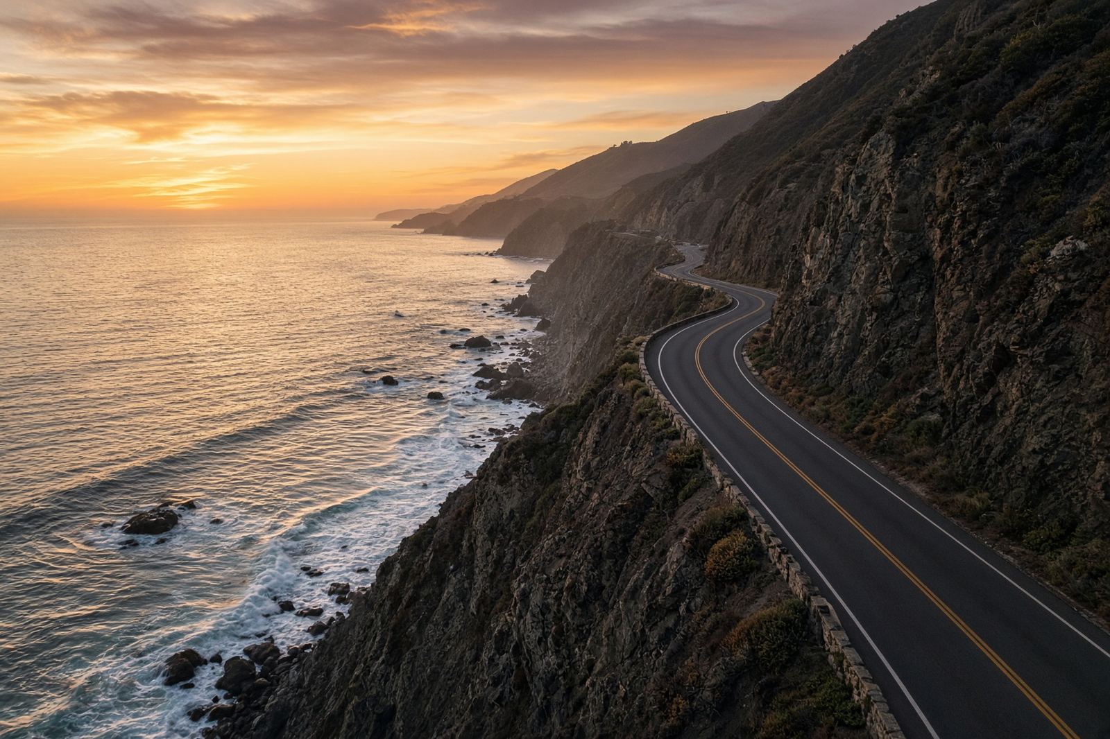 Riding the Coast: Highway 1, Wind, and Tunnels